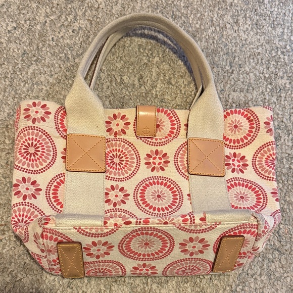 Tommy Hilfiger Pink and Cream Floral Tote - Picture 2 of 6